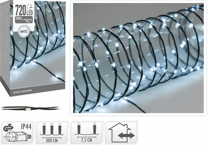 LED-ljussystem klart 720-delar mjuk sladd - Stämningsbelysning - 8719987951152 - 1