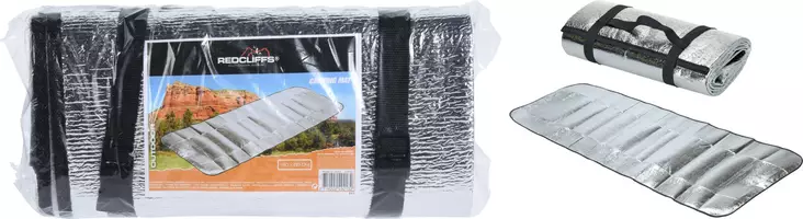Liggunderlag tunn aluminium 190x60 cm - Sovsäckar och liggunderlag - 8719202492132 - 1