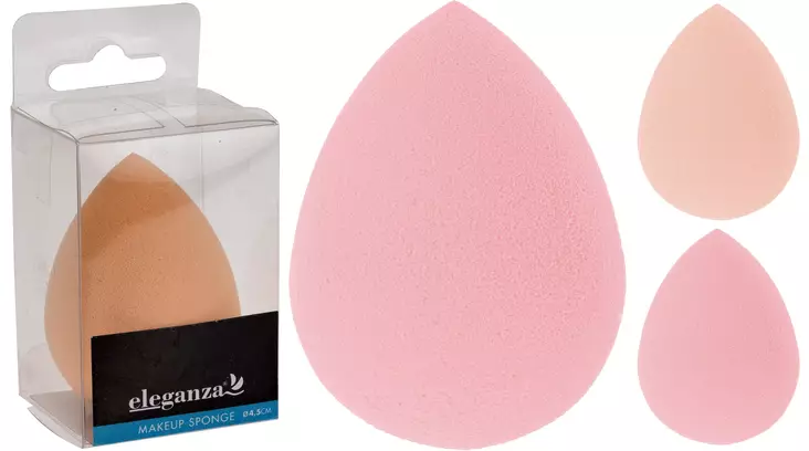 Makeupsvamp 3D droppmodell - Andra egenvårdsprodukter - 8719202050042 - 1