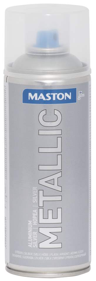 Metallic Aluminium silver 400 ml - Sprayfärger - 6412490023782 - 1