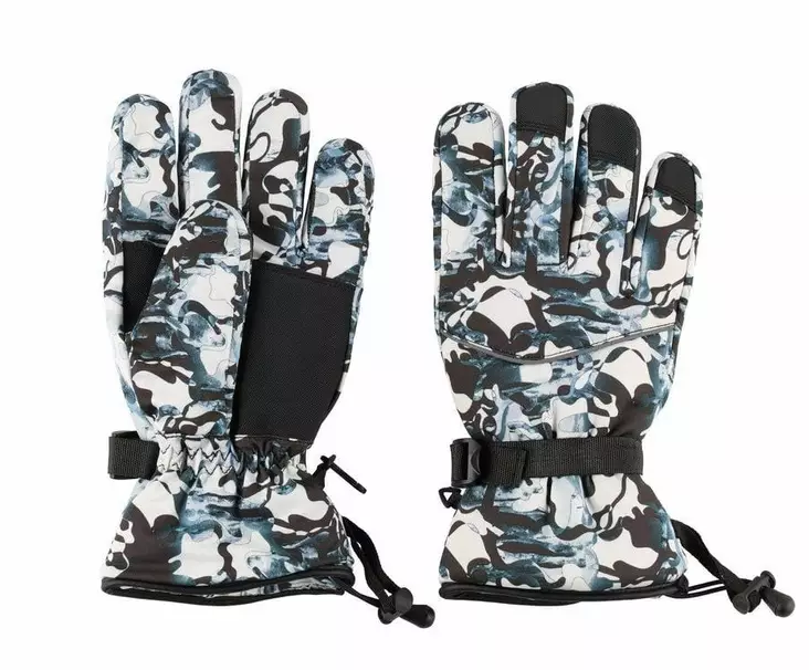 Herrens vadderade handskar vintercamo - Friluftskläder - 6410416106922 - 1