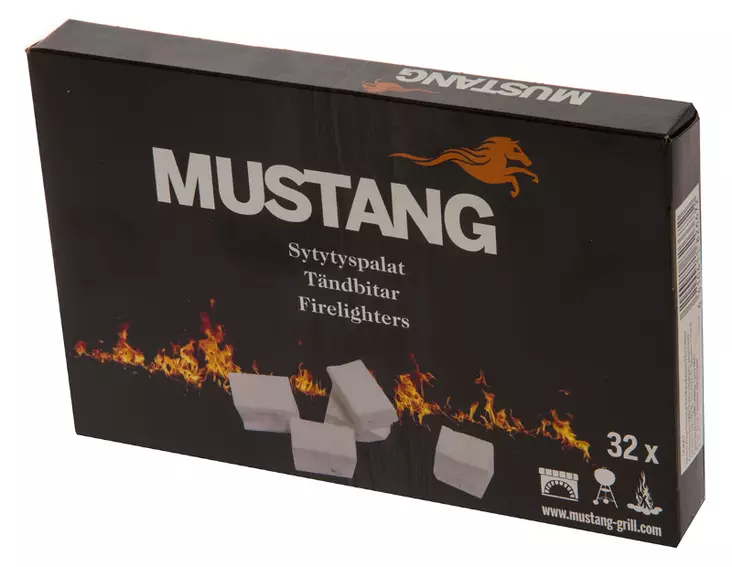 Mustang tändstickor 32 bitar - Grilltillbehör - 6410411826672 - 1