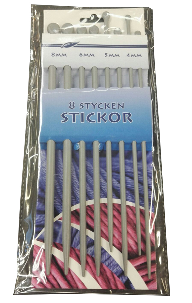 Set med stickor 8 delar - Handarbete och garner - 7330570067282 - 1