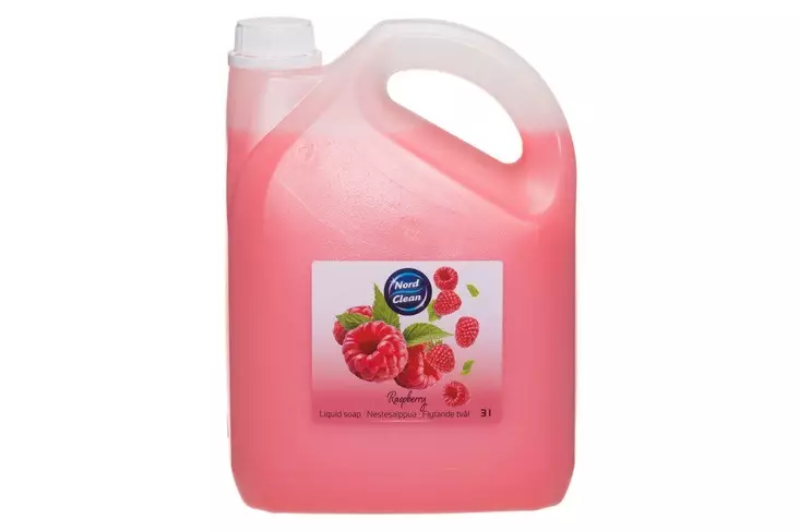 Nord Clean Flytande Tvål Hallon 3 ltr - Allrengöring - 6410416223032 - 1