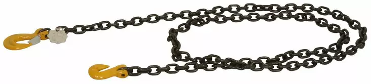 Lyftkedja 13 mm 4 m med krokar - Lyft- och surrningstillbehör - 5700035574082 - 1