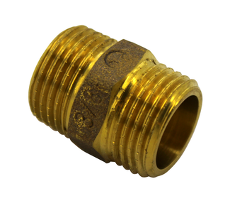 Opal dubbelnippel 1" - Gängfästen - 6413820190372 - 1