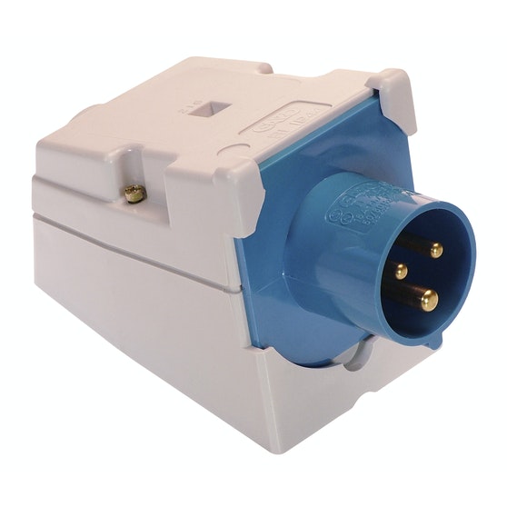 Opal kontaktdon 16A 3-polig - Lådor och uttag - 6416013124772 - 1