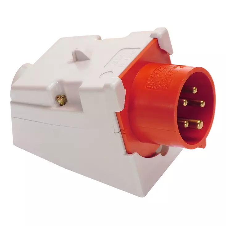 Opal kontaktuttag 16A 5-pol. IP44 - Lådor och uttag - 6416013124932 - 1