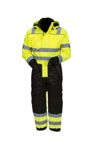 Priha vinteroverall gul-svart - Vinterarbetskläder - 6418326422002 - 1