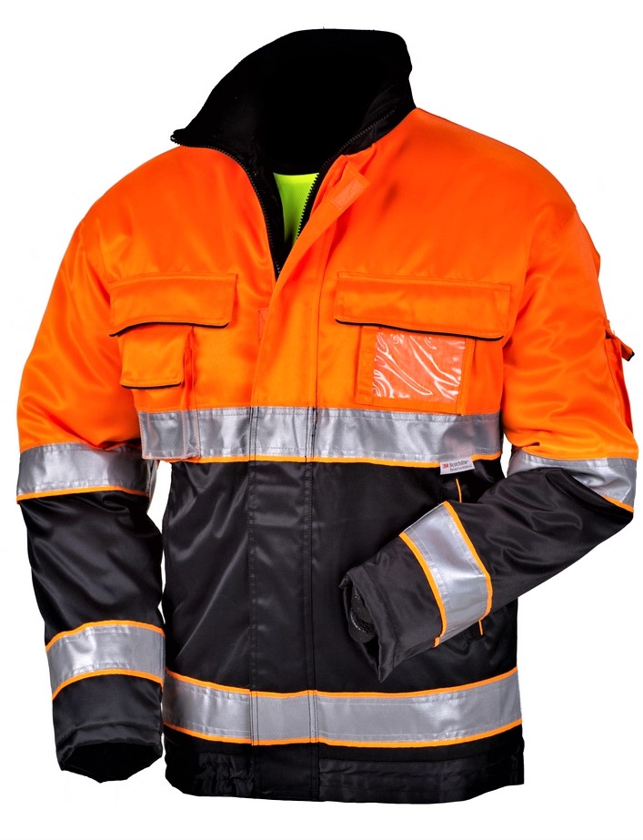 Priha vinterjacka orange/svart - Vinterarbetskläder - 6418326404992 - 1