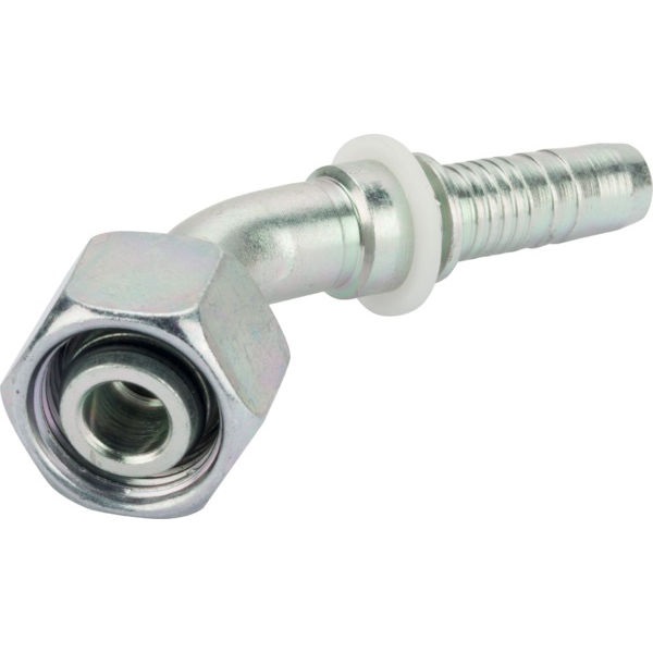 Komprimerbar koppling DN13 M22 x 1,5 15L hona/han 45° - Hydraulik - 8719593106762 - 1