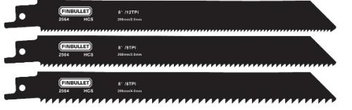 Sticksågblad 3-delar 200 mm - Sticksågsblad - 6438152025642 - 1