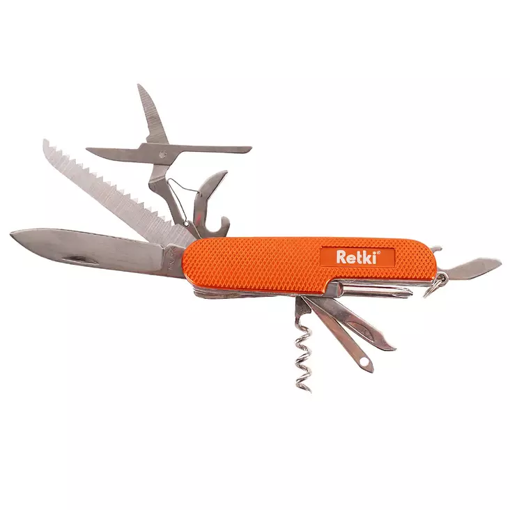 Färgglad multifunktionskniv orange - Knivar och tillbehör - 6418536022962 - 1