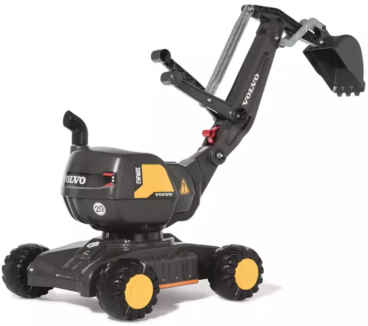 RollyDigger Volvo EW160 grävmaskin - Tramptraktorer och trampbilar - 4006485421152 - 1