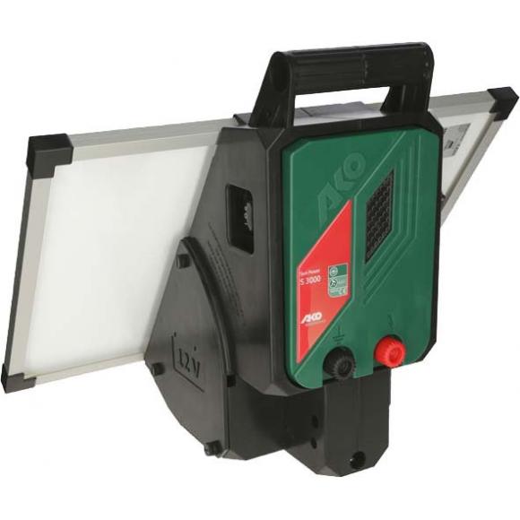 Elza elektrisk stängsel SunPower S3000 med solpanel och batteri! - Elstängseltillbehör - 372952 - 1