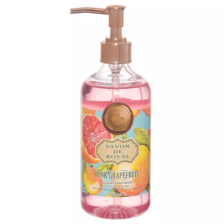 Savon de Royal Tropic Pink Grapefruit flytande tvål - Kosmetika - 8681554607482 - 1