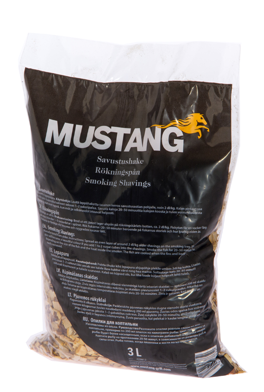 Lövt hacks för rökning 3 liter - Grilltillbehör - 6410411826832 - 1