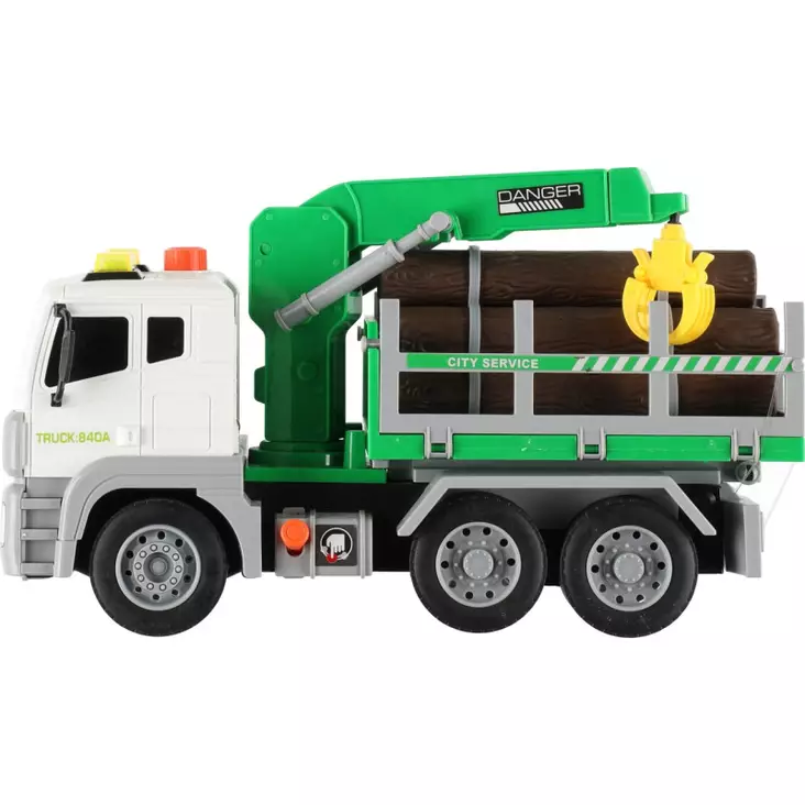 Stocklastbil med ljus- och ljudfunktioner - Andra lantbruks- och arbetsmaskinsleksaker - 6410416221762 - 1