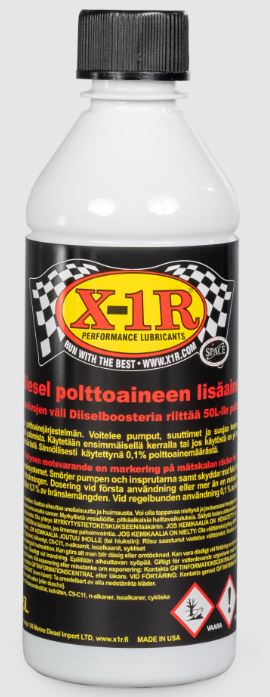 X-1R Diesel booster 0,5 liter - Bilkemikalier - 6430014802422 - 1