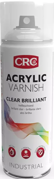 CRC Skyddande akryllack Clear Brilliant 400ml - Andra färger, lacker och oljor - 5412386070082 - 1