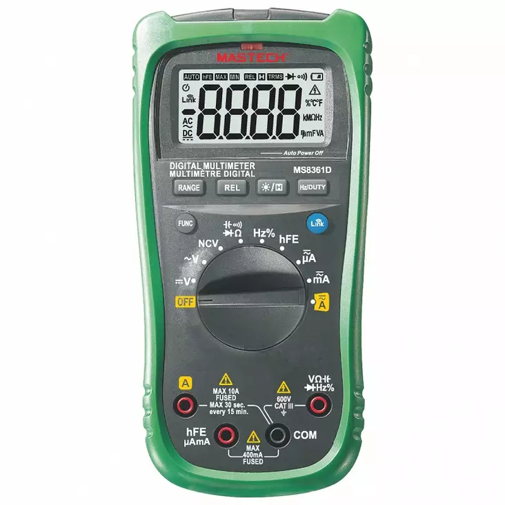 Digital multimeter MS8361D - Batterier, testare - 6438152086322 - 1