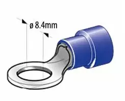 Däckanslutningar SIN M8/27m 30st - Bilbelysning och elektriska tillbehör - 6438255138652 - 1