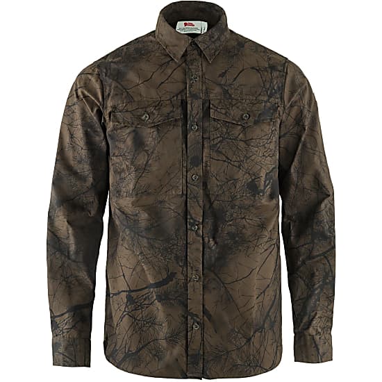 Fjällräven Värmland G-1000 Skjorta Dark Olive Camo - Friluftskläder - 7323450642792 - 1