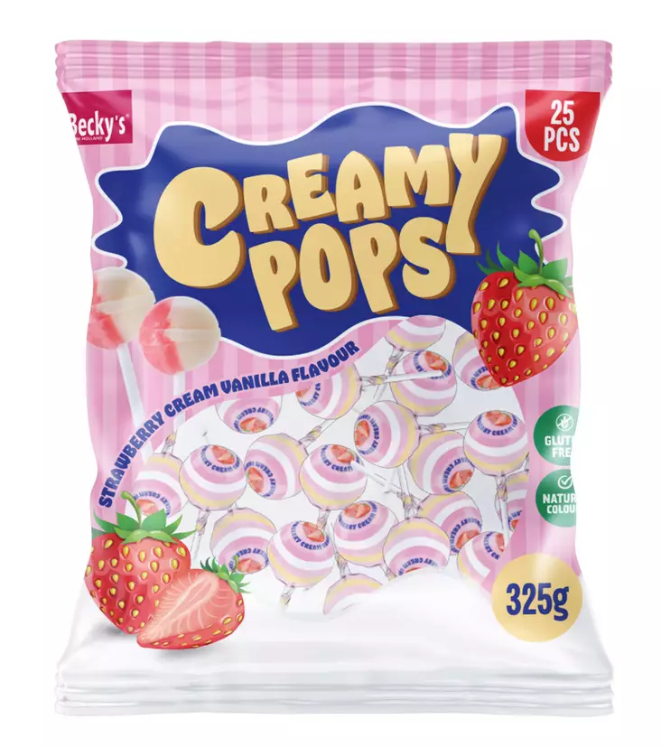 Gräddstrawberry tikkar 25 st - Leksaker - 8713305820472 - 1