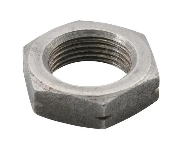 Förzinkad låg sexkantig mutter 8 fint gänga - Bultar och muttrar, metrisk gänga - 8716106617012 - 1