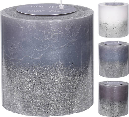 Glitter bordsljus stor - Ljusstakar - 8719987652622 - 1