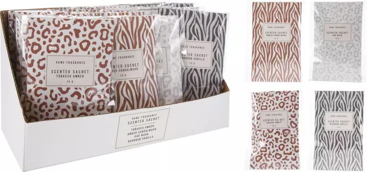 Doftpåse med djurmönster - Rumsdofter, luftfräschare - 8720573832182 - 1