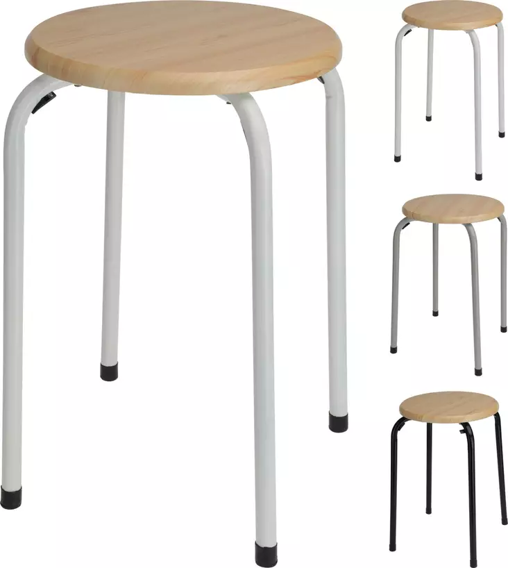 Pall med trästol - Andra förvaringsprodukter - 8721037134712 - 1