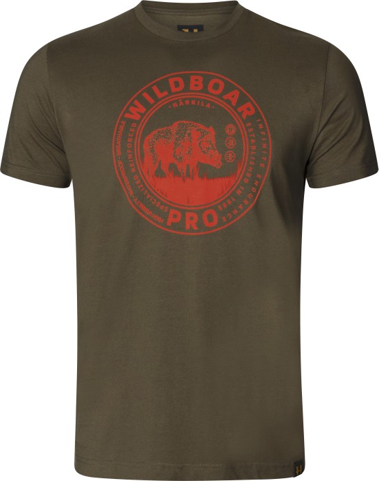 Härkila Wildboar t-shirt Willow green - Friluftskläder - 5714733638632 - 1