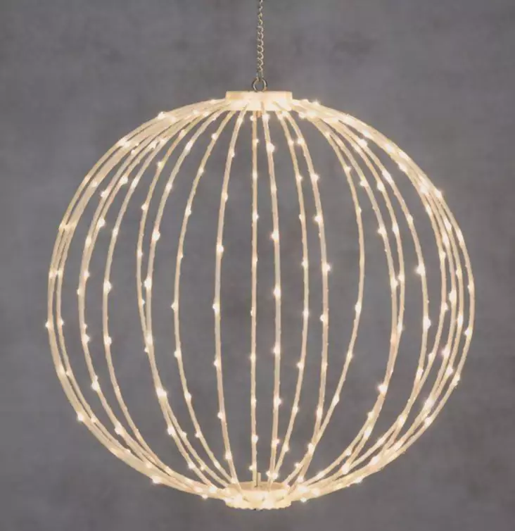 LED-ljuskula 50 cm 264 LED vit - Stämningsbelysning - 6410416310312 - 1