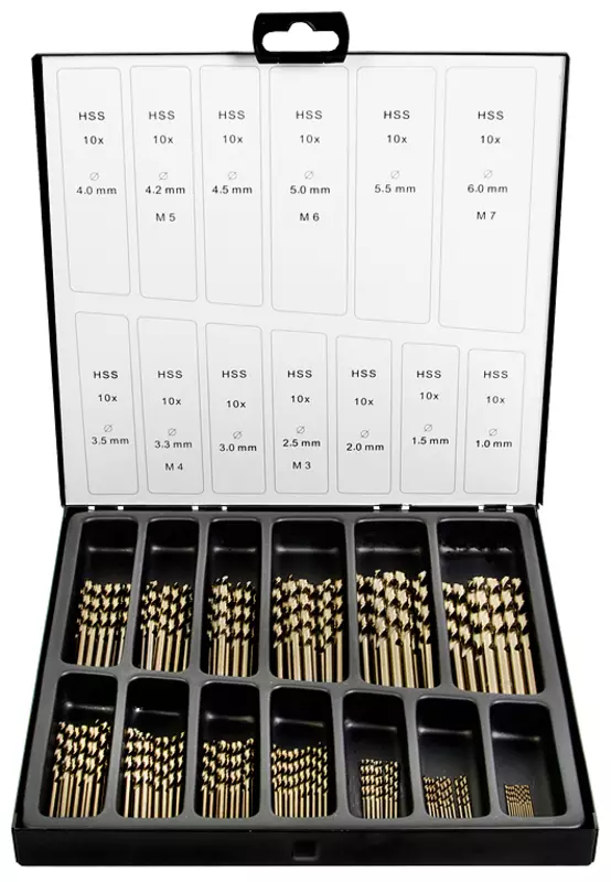 METALLBORRSSET CO5 130-DELARS. - Metallborrbitar - 4007140143822 - 1