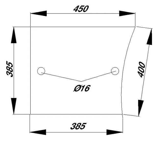 Nedre dörrglas (JD L57909) - Hytt och karosseri - 3660980006552 - 1