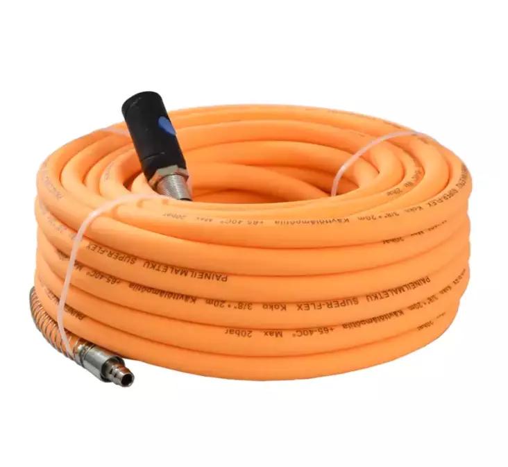 Tryckluftsslang 3/8" x 20 m orange - Tryckluftsslangar - 6438152030202 - 1