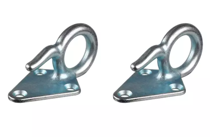 Däckkrok 4,5x7cm 2st - Öglebultar, S-krokar m.m. - 6438152035092 - 1