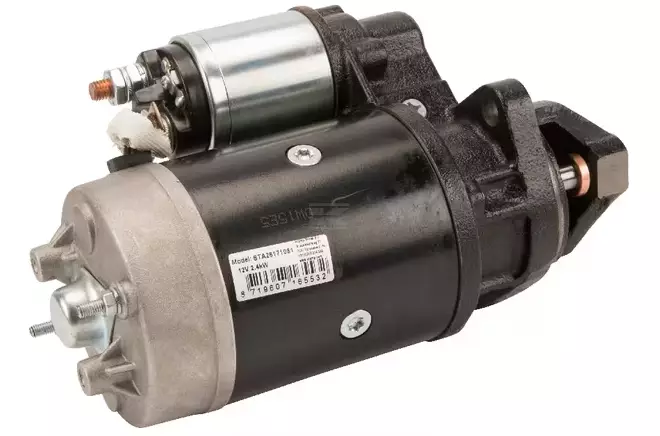 Startmotor 12 V 2,7 kW 9-tandad - Startmotorer för traktorer - 8719607165532 - 1