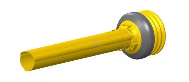 Skydd halva yttre ST15 D158 - Skyddsrör och skyddsomslag - ST151000ARP12 - 1