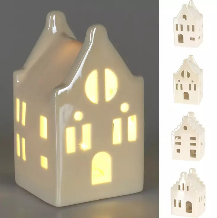 Litterlampa med LED-lampor 10 cm - Lyktor - 8720573456692 - 1