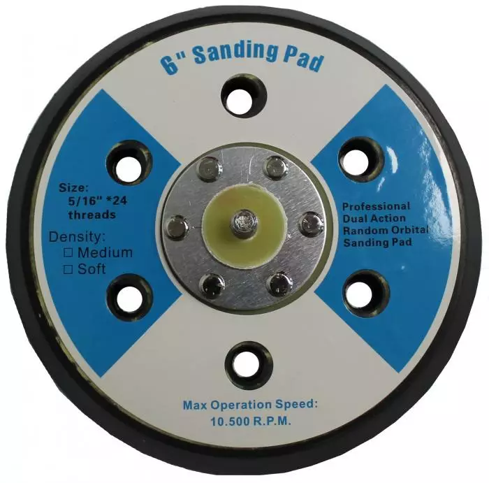 Fästeplatta 150 mm 5/16"-24 - Slipmaterial - 6430074695392 - 1
