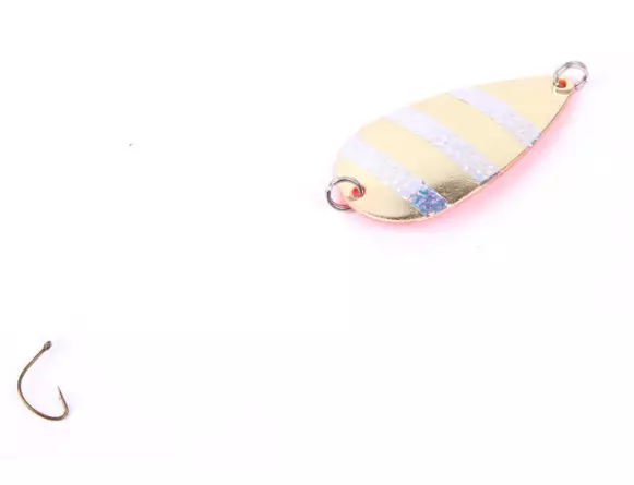 Väinö Sami Ravdu Drop rautulätkä 70mm Guld - Verticalpirkor - 6438212090122 - 1