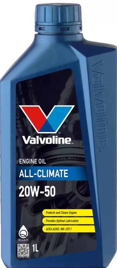 Valvoline All Climate 20W-50 motorolja 1 l - Motoroljor - 8710941022512 - 1