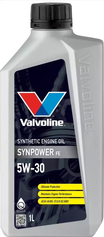 Valvoline SynPower FE 5W-30 motorolja 1L - Bilkemikalier - 8710941022062 - 1
