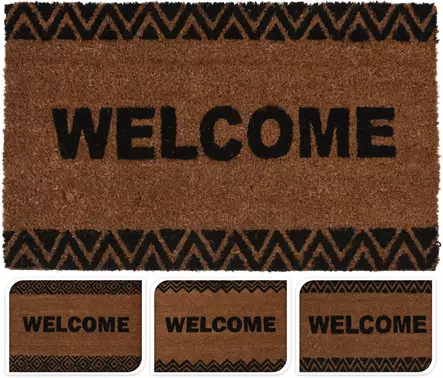 Entrématta Välkommen 40x60 cm - Trädgårdstextilier - 8719202034813 - 1