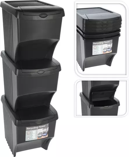 Set för återvinning och sortering av avfall - Avfallshantering - 8720573428743 - 1