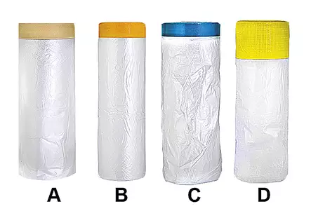 Skyddsfilm med textiltejp - Målningsverktyg - 4013307535683 - 1