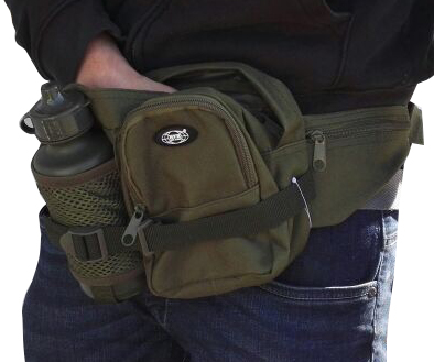 Midjeväska med vattenflaska grön - Ryggsäckar, väskor - arm0000000333 - 1