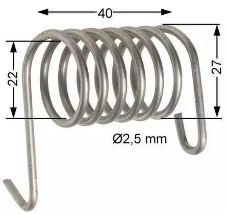 Returfjäder vänster Fransgård - Plockare - 5700030836833 - 1